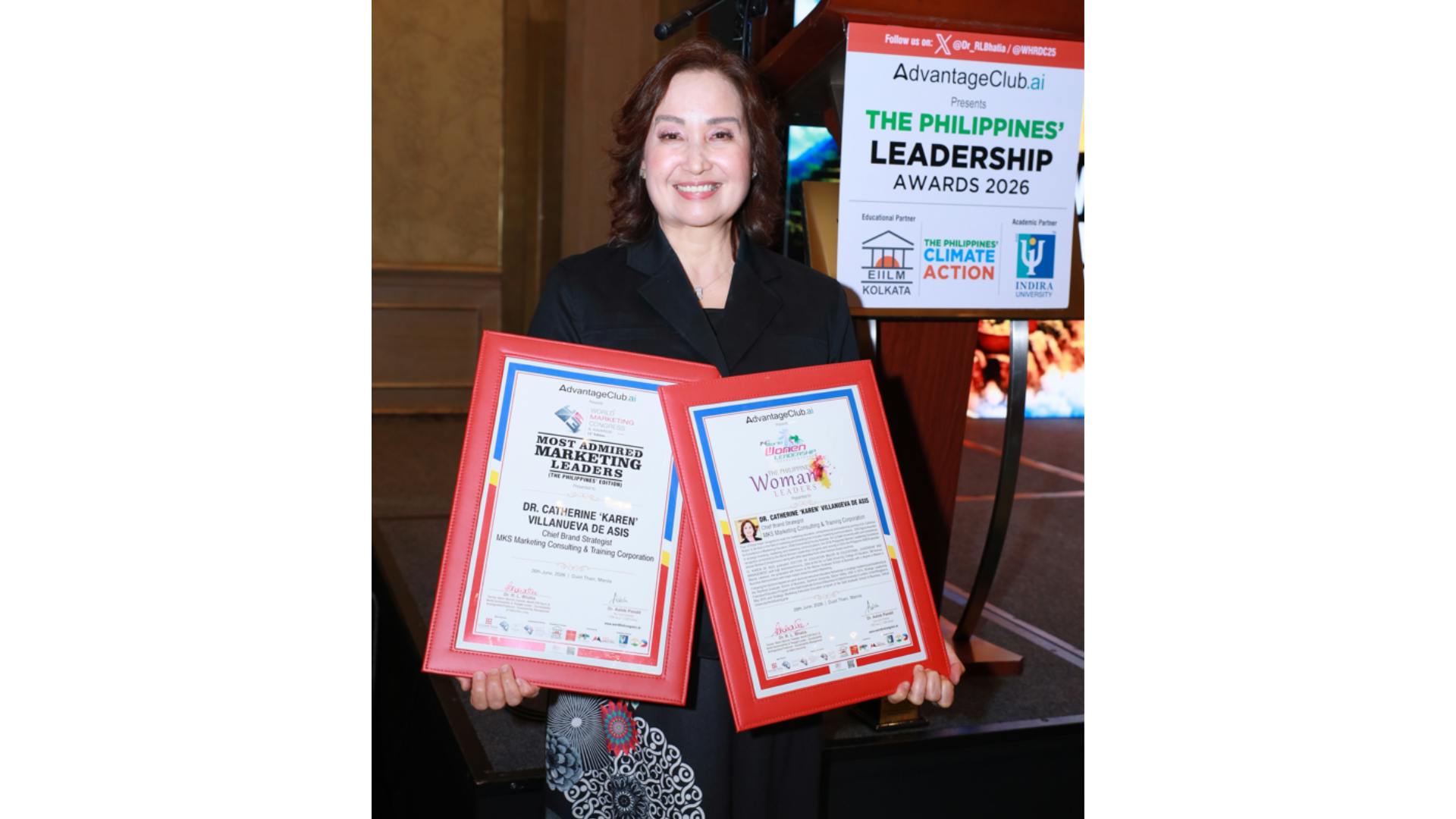 Dr. Karen De Asis receives twin recognitions